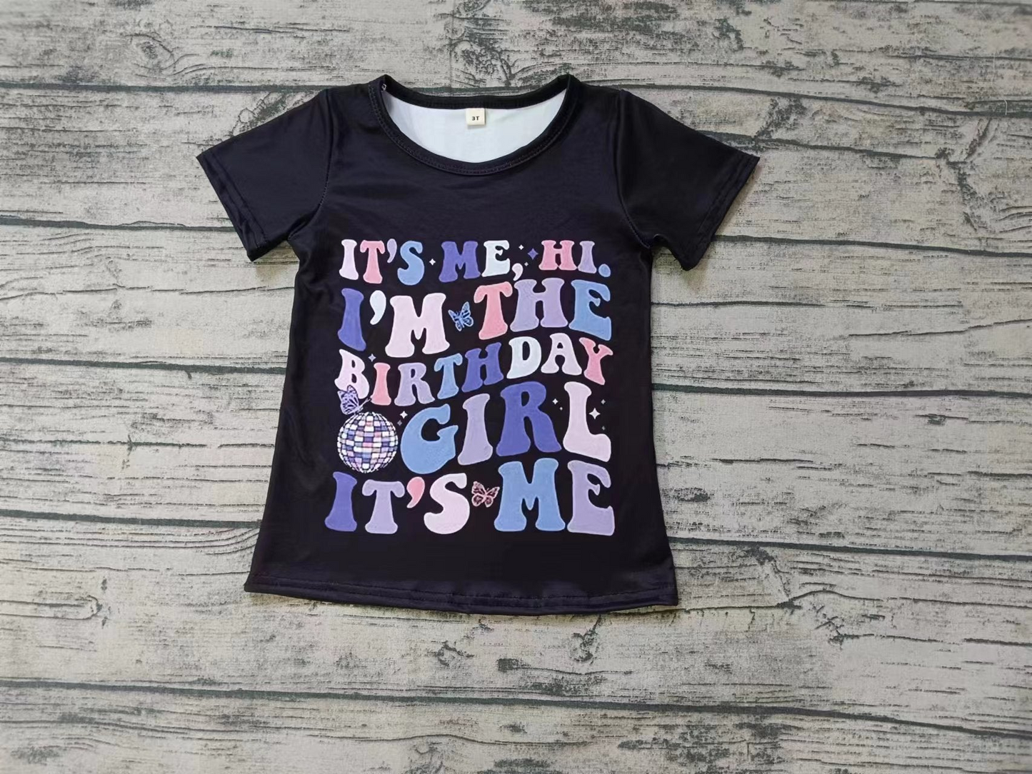 girls short sleeve grey shirt