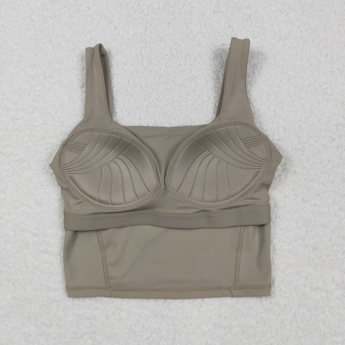USA SHOP Adult women khaki bra crop top