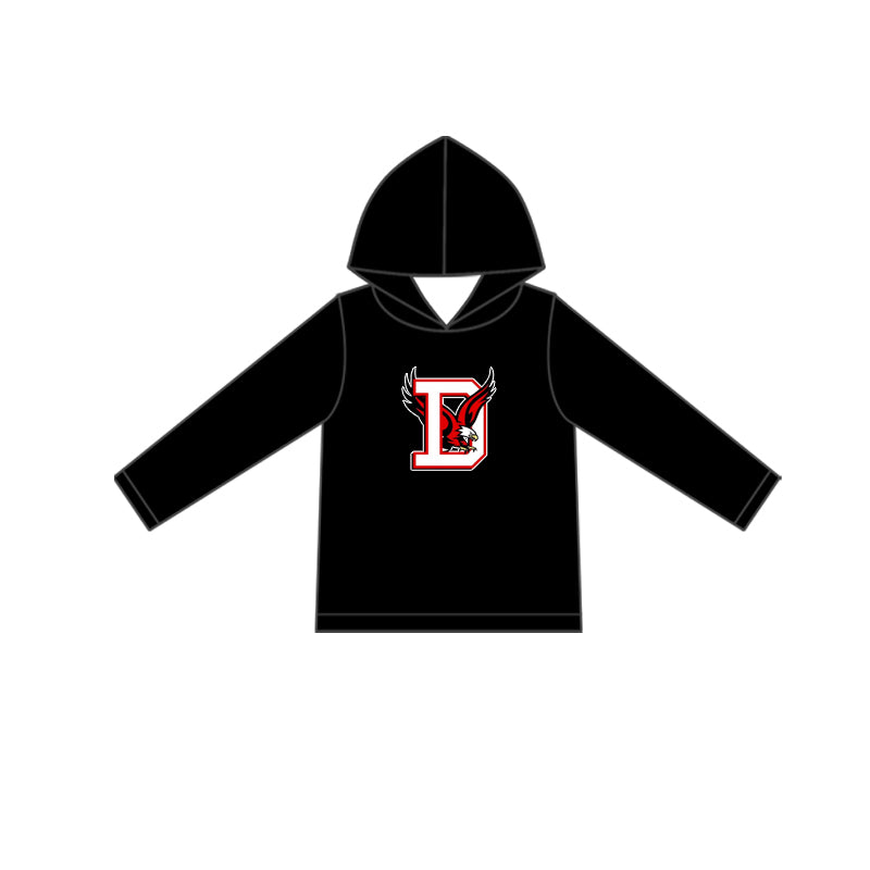 baby boy custom team design hoodie top