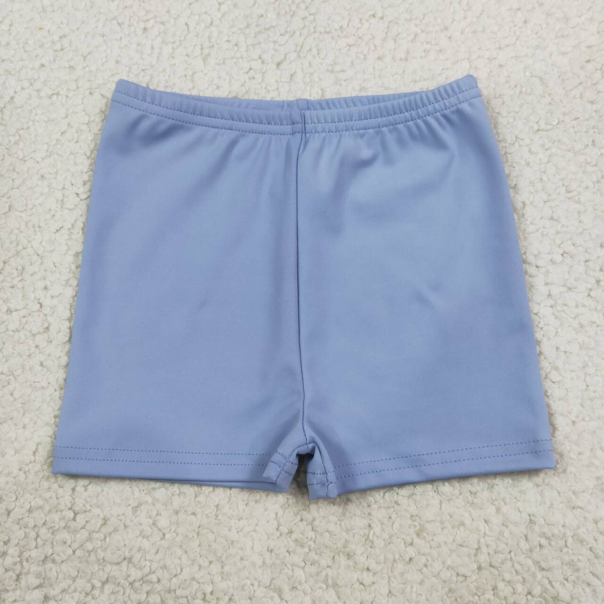 Toddle baby girls blue summer yoga shorts