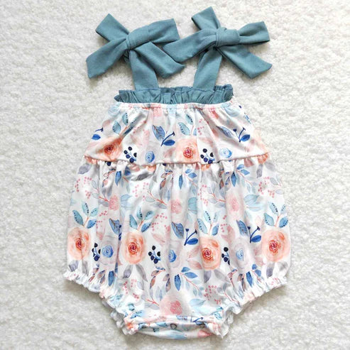 best sister floral boutique matching outfit sibling set