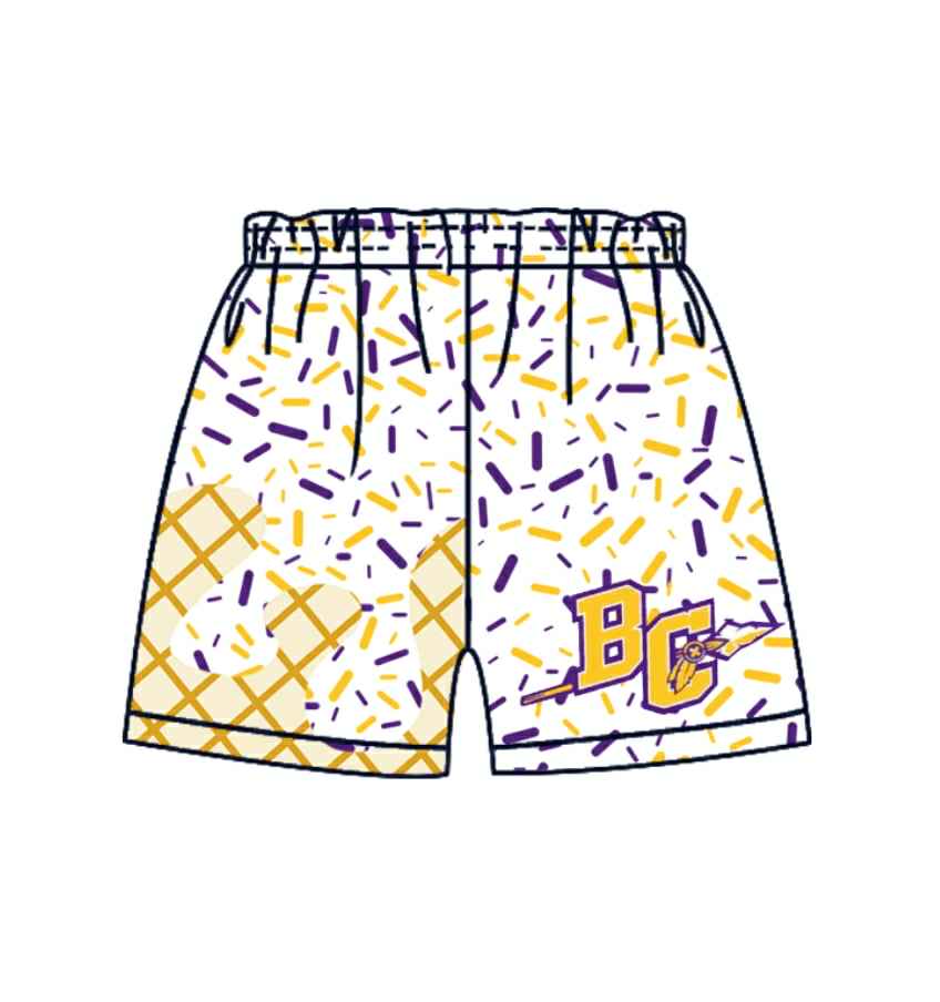toddle baby  custom team shorts