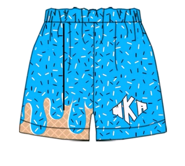 toddle baby  custom team shorts
