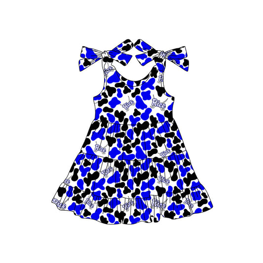 Toddle girls wholesale custom team design dress