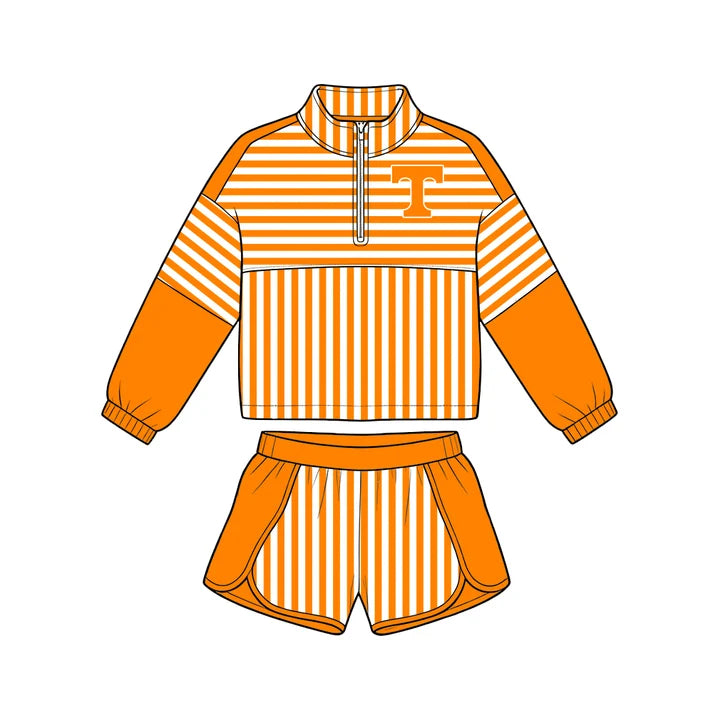 Toddle kids custom team tennessee design long sleeve outfit