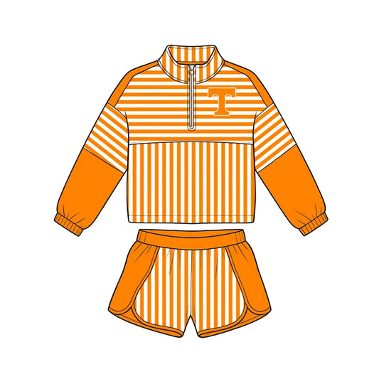 Toddle kids custom team tennessee design long sleeve outfit