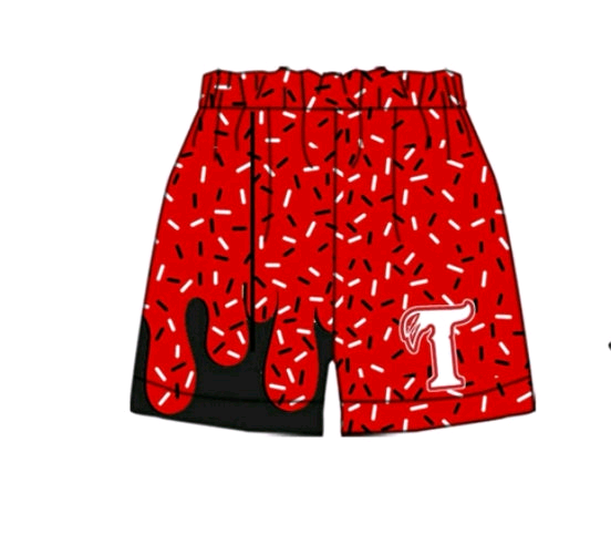 toddle baby  custom team shorts