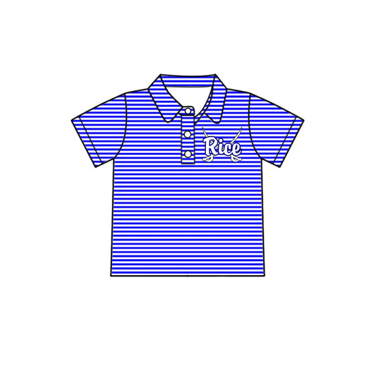 Kids baby short sleeve custom team pullover top