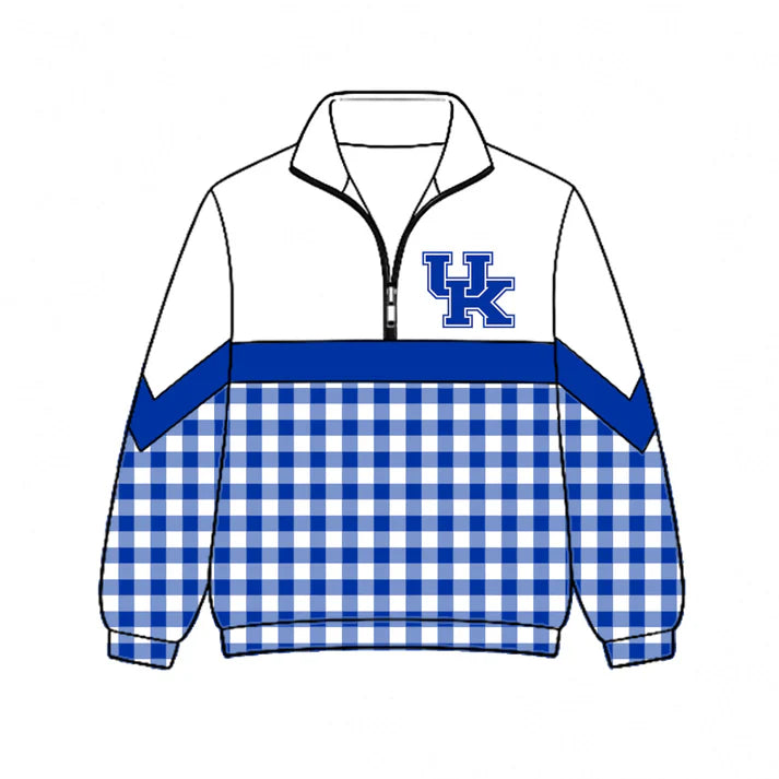 Kids UK team style long sleeve pullover top