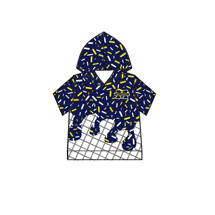 baby boy custom team design hoodie top