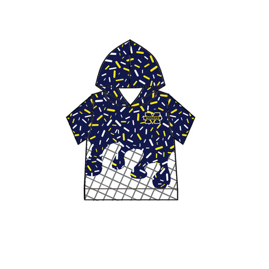 baby boy custom team design hoodie top