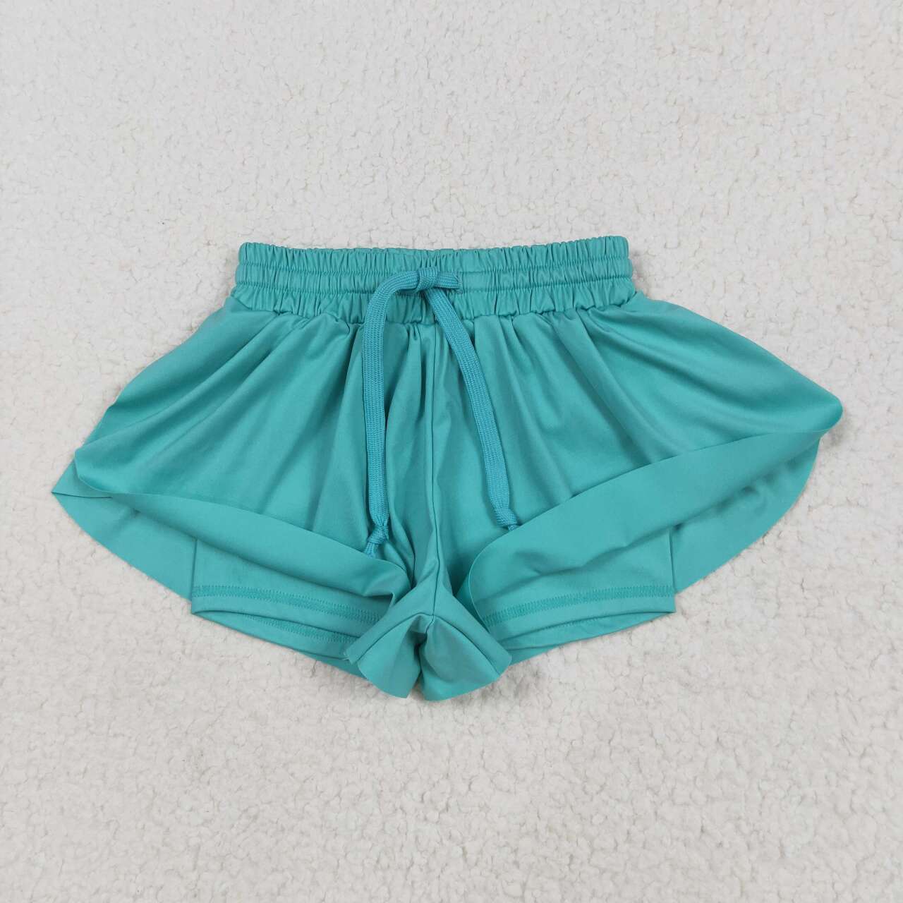 Toddle baby girls green yoga skirt shorts