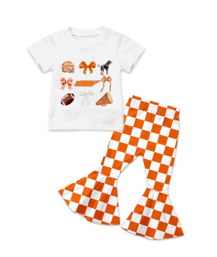 Toddle kids college team design outfit