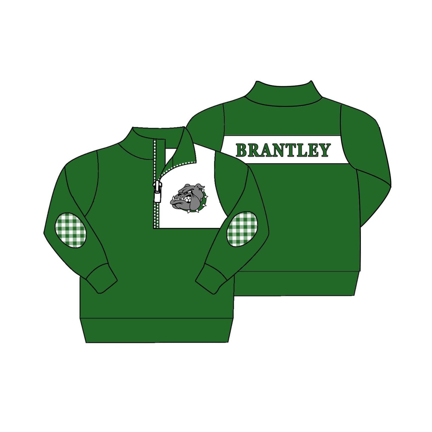 baby boy long sleeve football team pullover