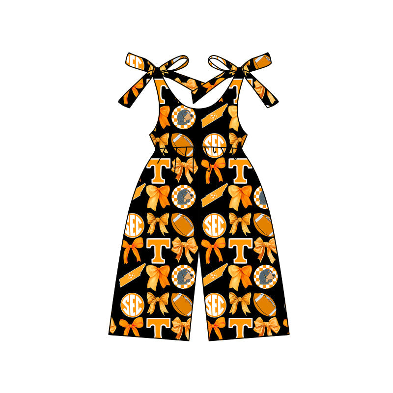 baby girls college team summer jumpsuit