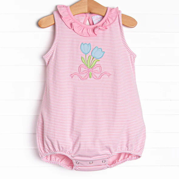 toddle baby girl flowers design summer romper
