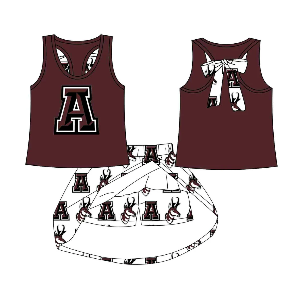 Baby girls custom team cheer outfit add shorts