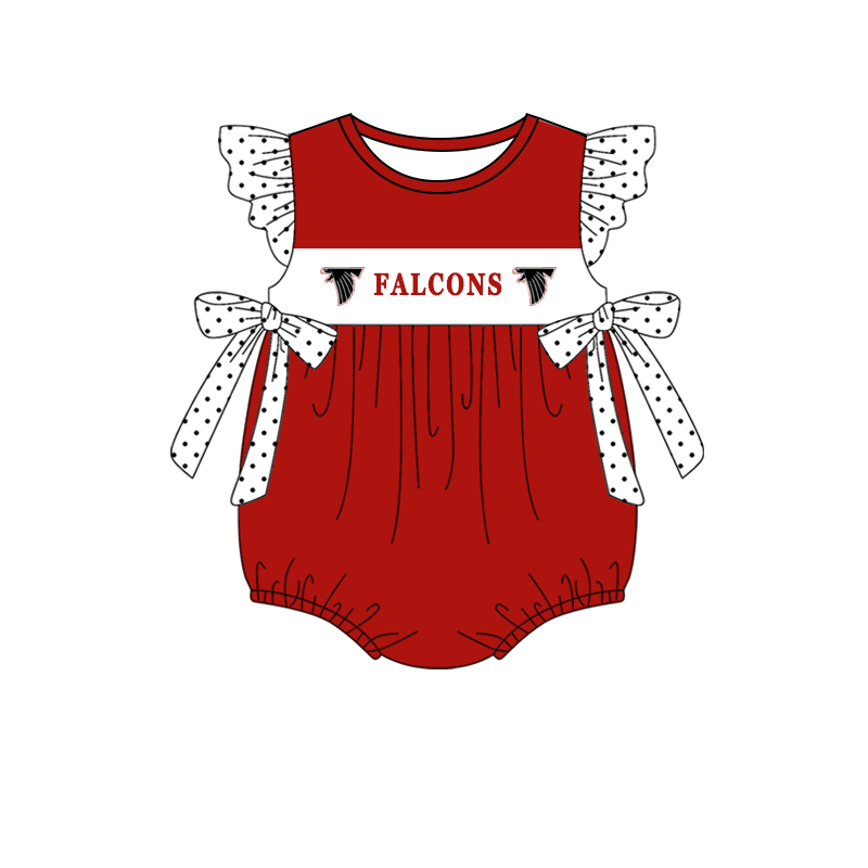 toddle baby girl team design romper