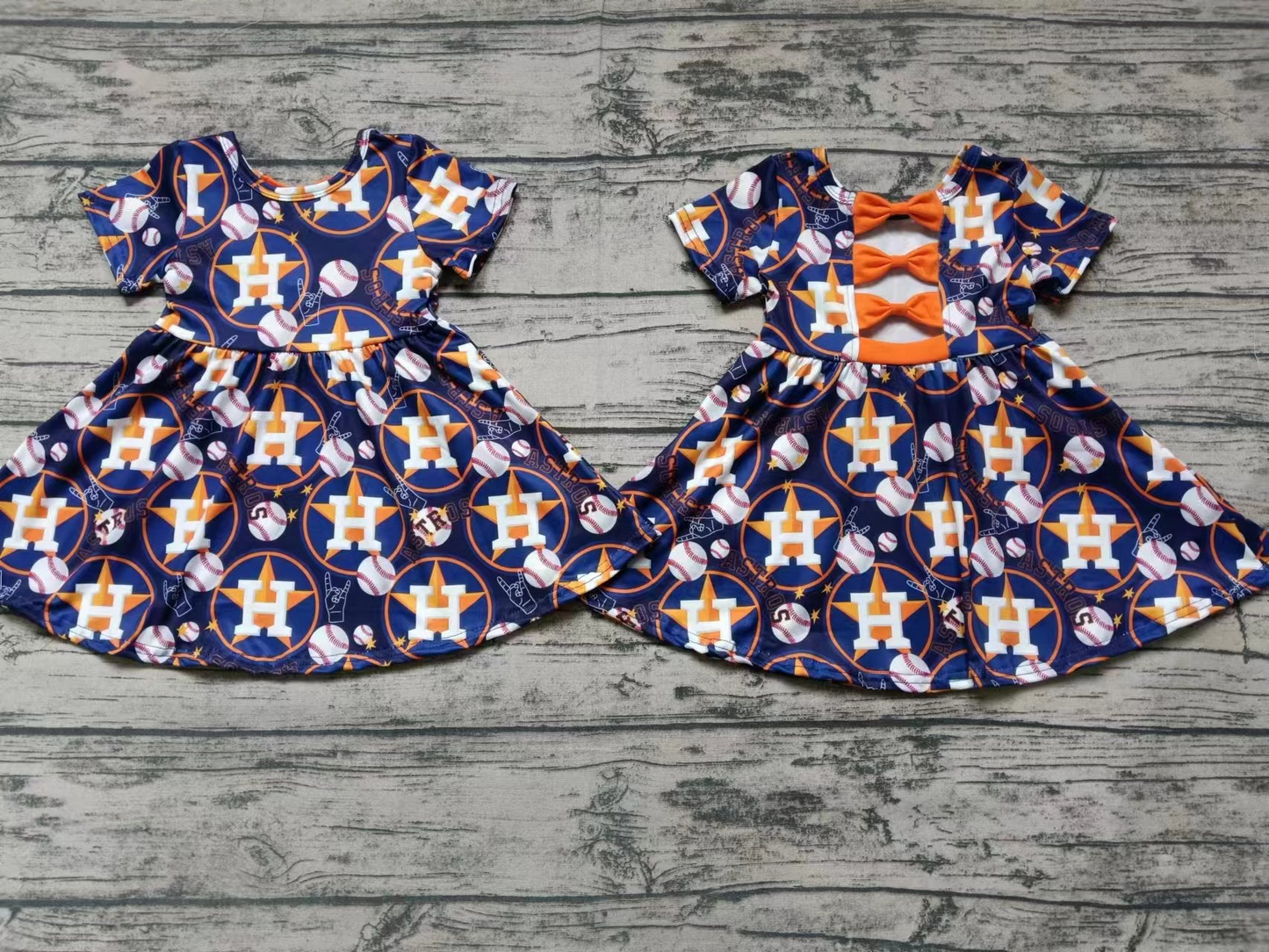 baby girl team design outfit