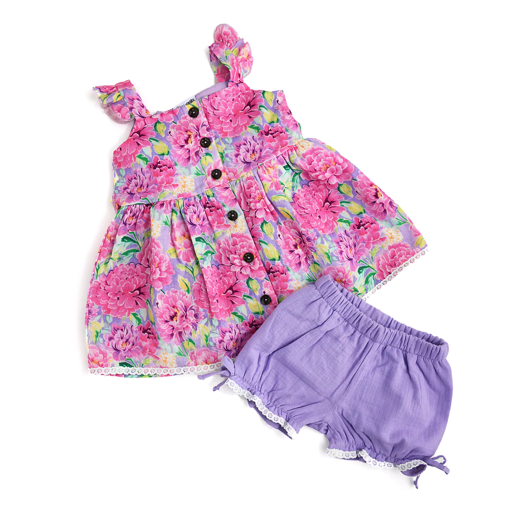 baby girls summer clothing set wholesale factory price