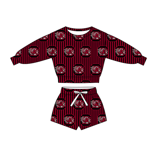 baby girls team design long sleeve spring fall clothing set