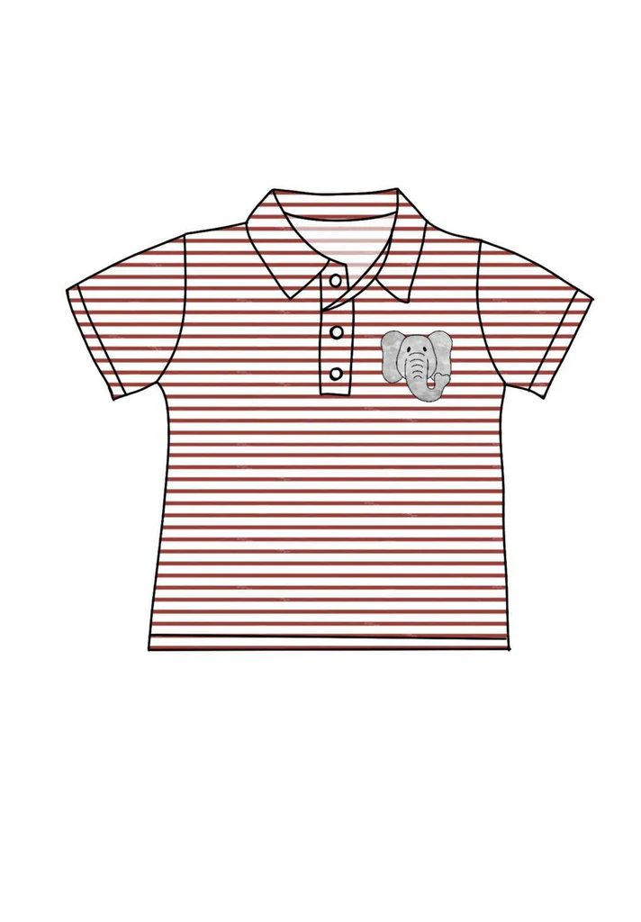 baby boy short sleeve team polo shirt