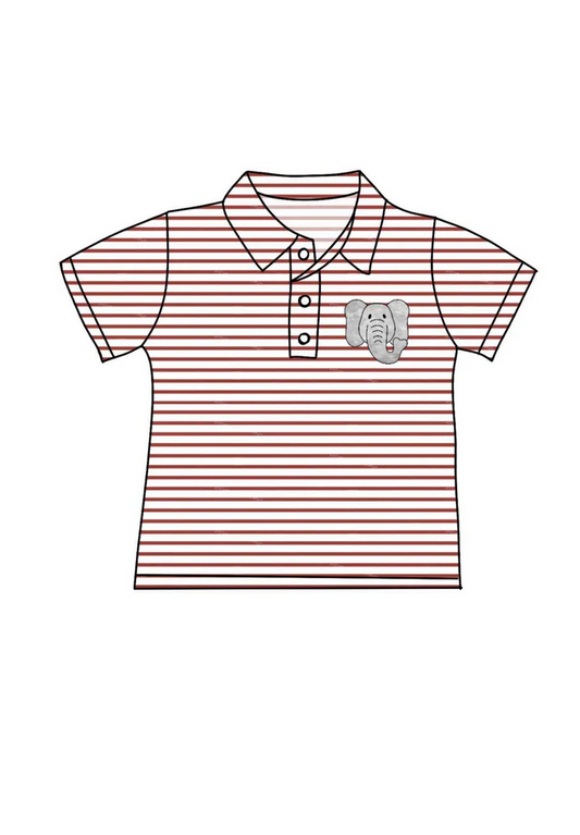 baby boy short sleeve team polo shirt