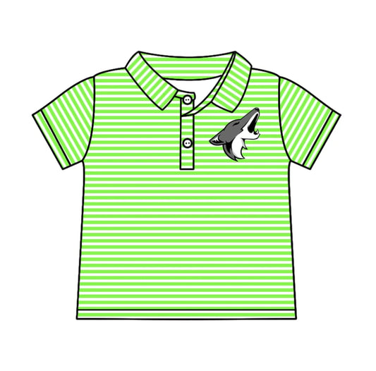 Kids short sleeve custom team polo shirt