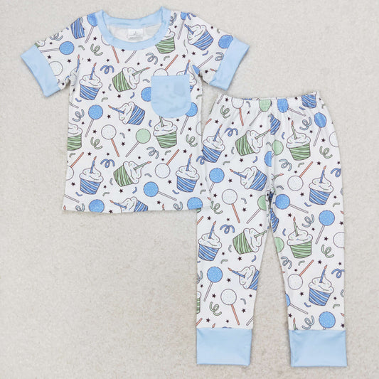 infant baby boy celebrate cake  birthday outfit