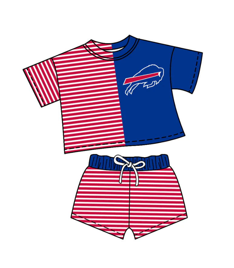 Toddle baby custom team design matching outfit