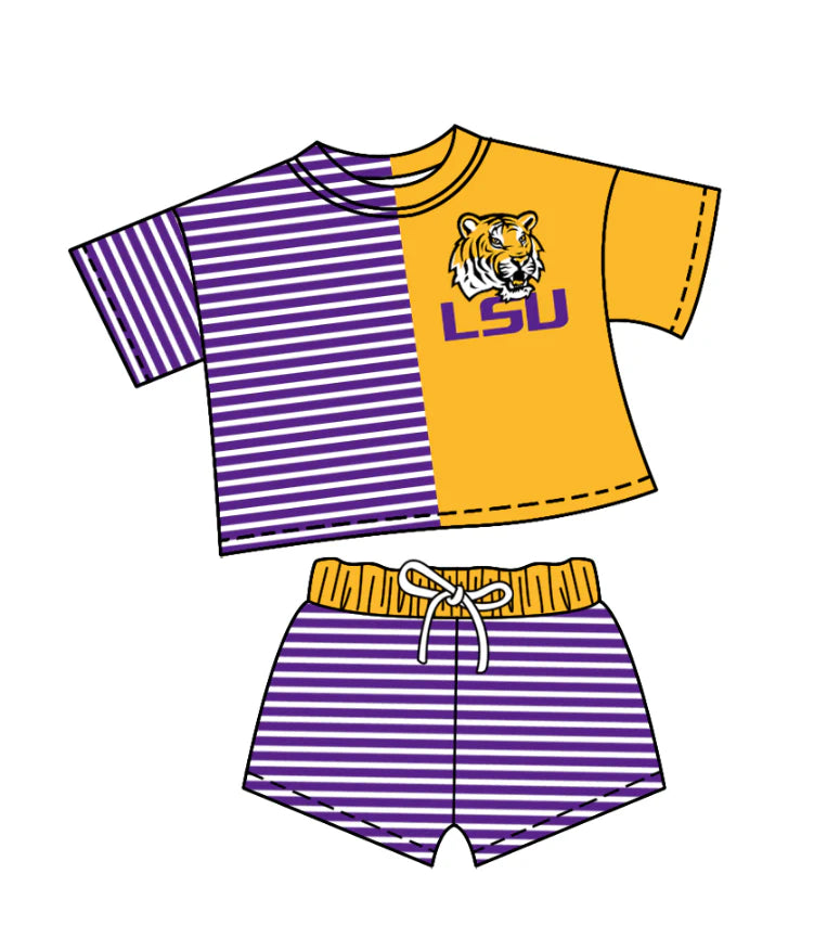 Toddle baby custom team design matching outfit