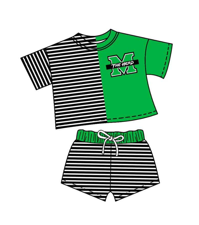 Toddle baby custom team design matching outfit