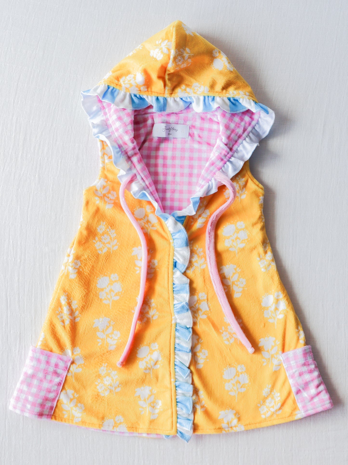 toddle girls swimming coverup