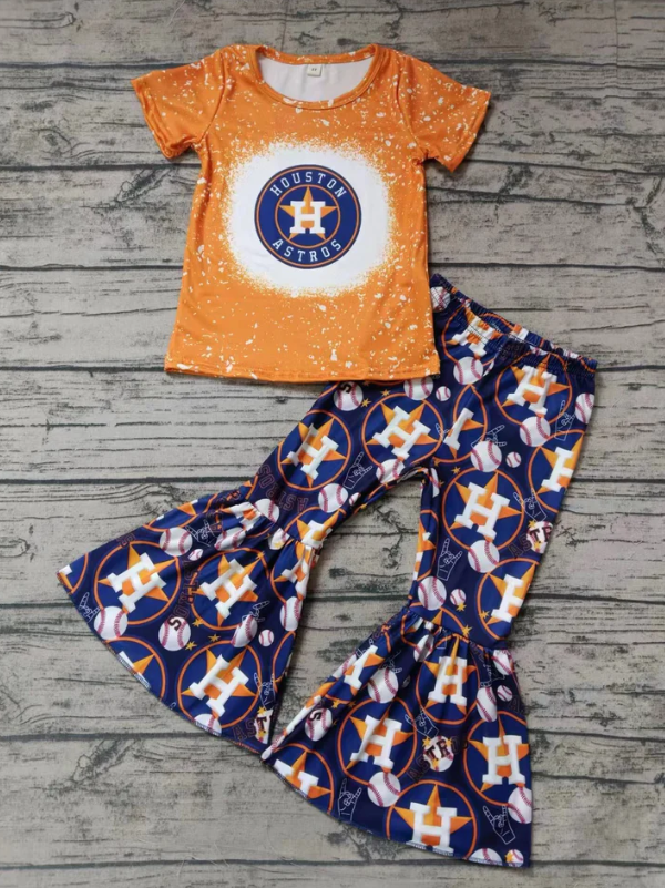 baby girl team design outfit