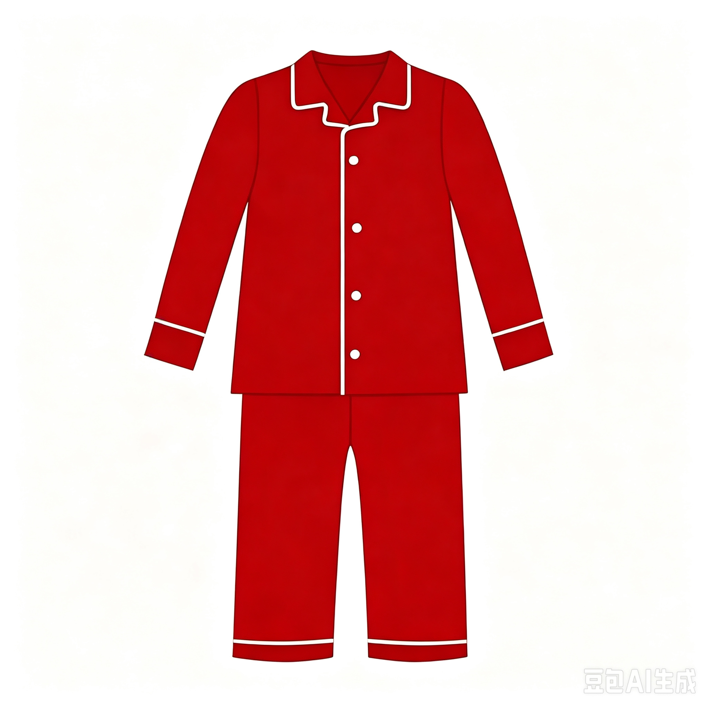 Christmas design kids long sleeve pajama set wholesal factory price