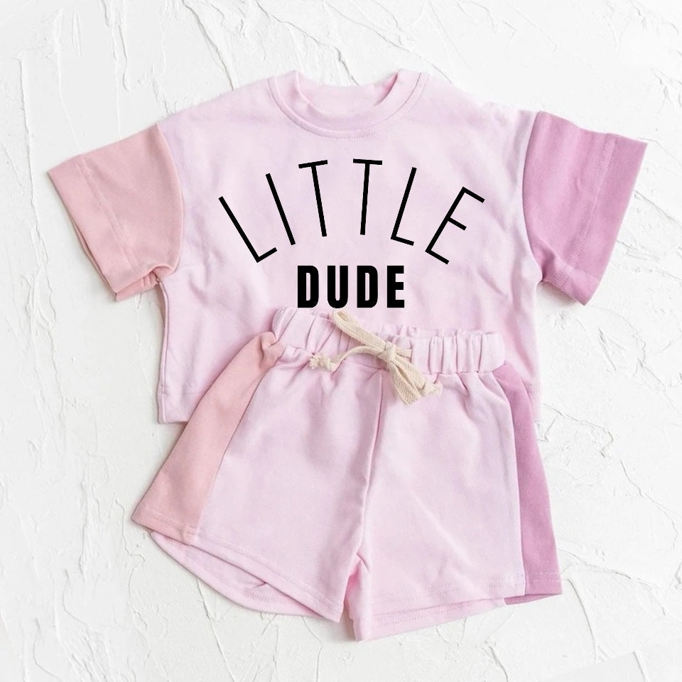 Little dude summer fashion clothes