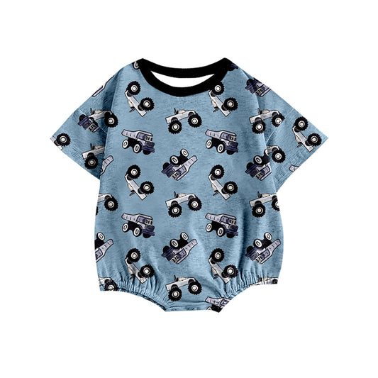 infant baby boy short sleeve romper
