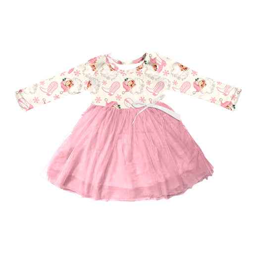 christmas santa claus tulle dress
