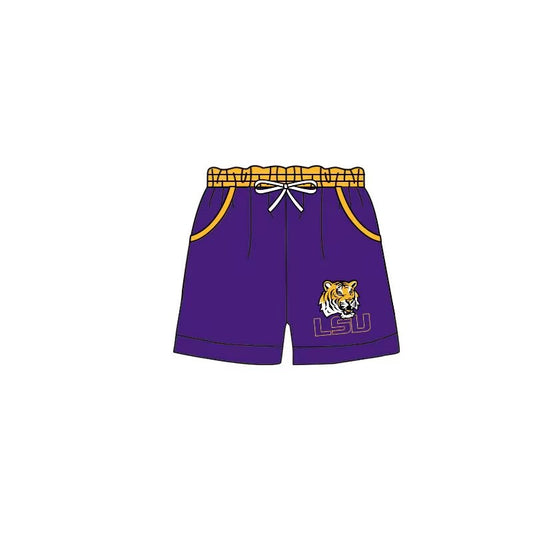 baby boy lsu team swim trunks