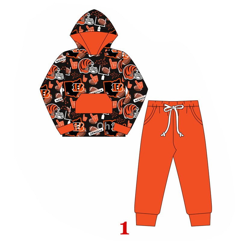 baby boy college team tiger design outfit