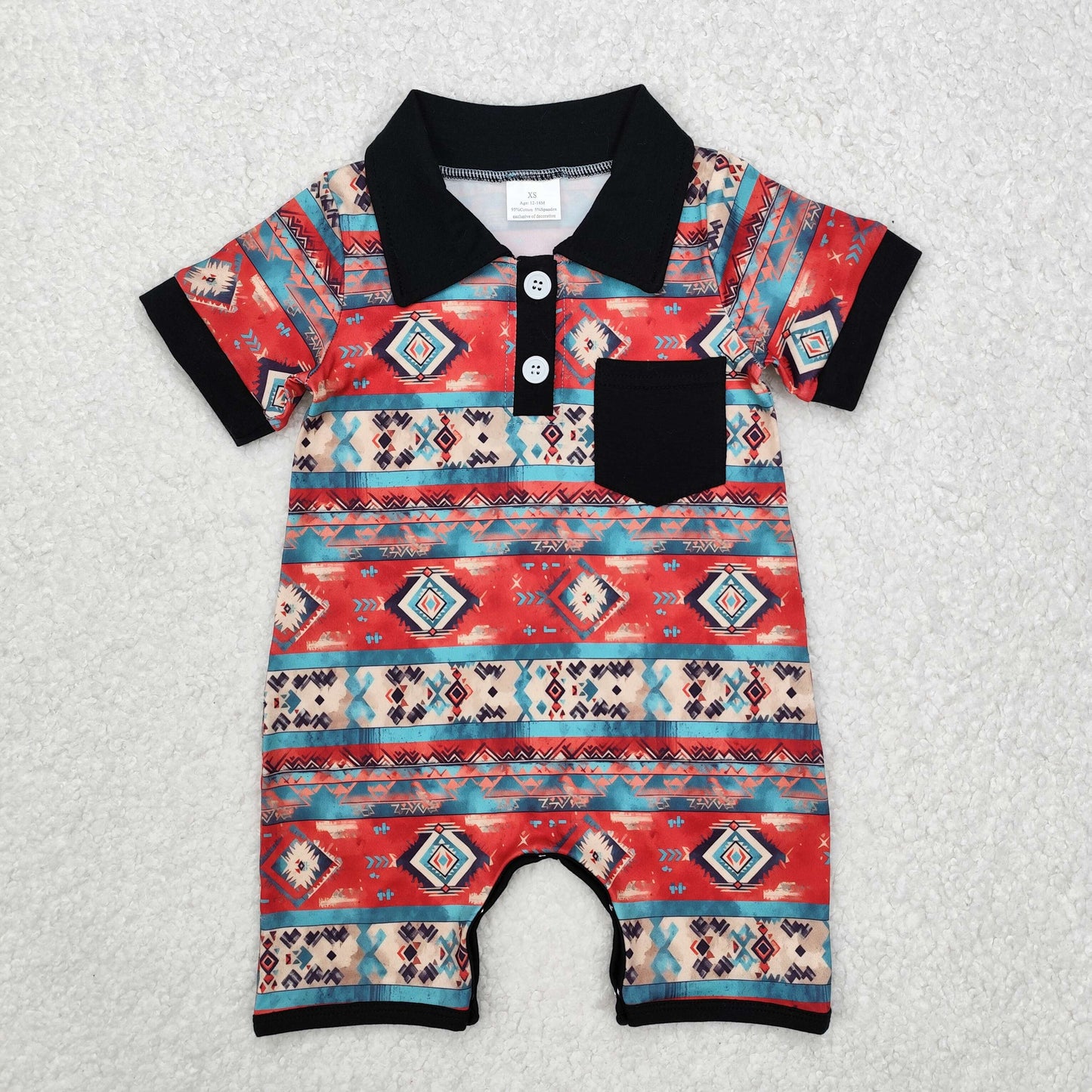 Western cowboy aztec matching summer outfit