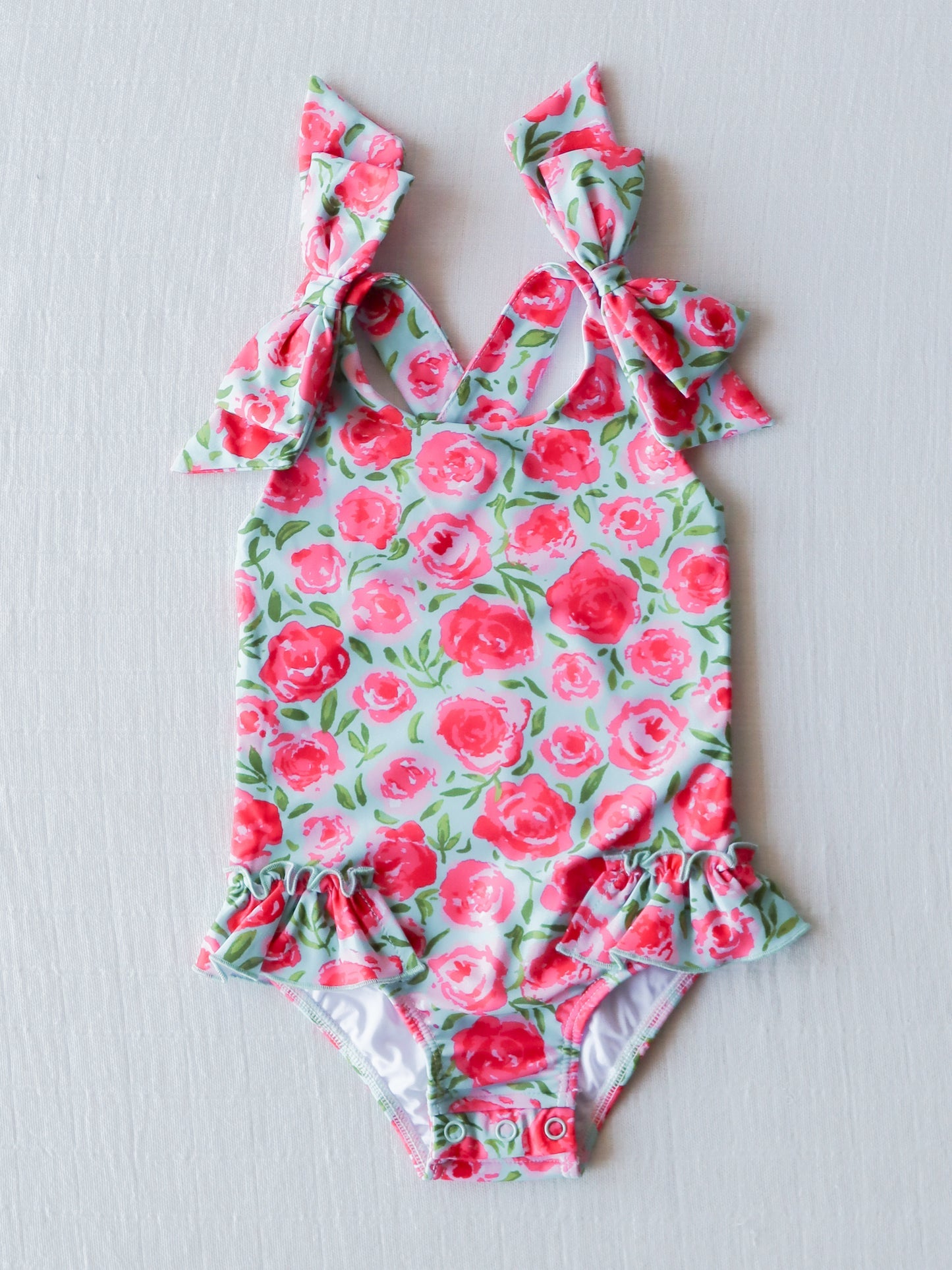 baby girls summer one piece bathing suit