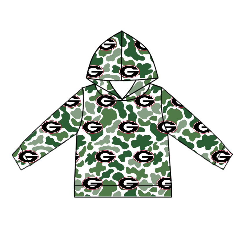 baby boy custom team design hoodie top