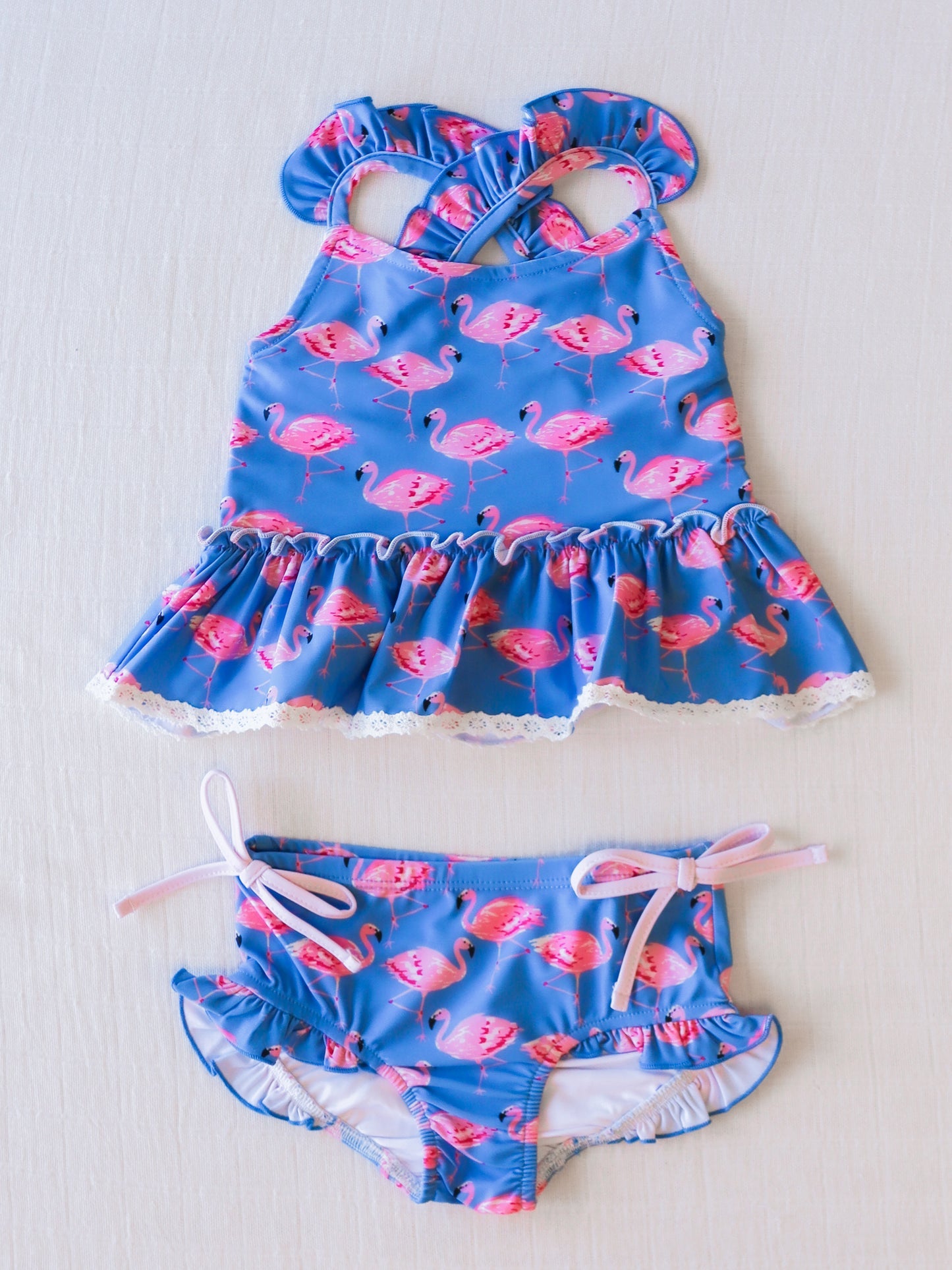 baby girls summer two pieces bathing suit