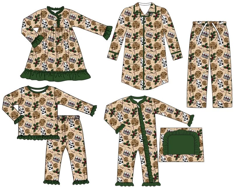 Toddle kids Christmas design matching outfit