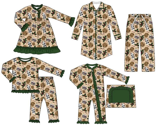 Toddle kids Christmas design matching outfit