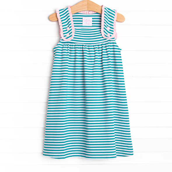 toddle girls stripes design summer dress