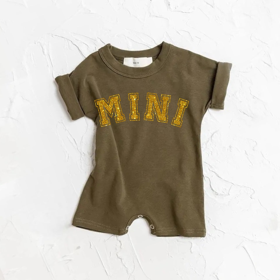 Toddle baby boy short sleeve romper