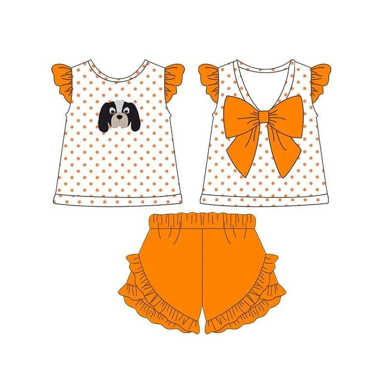 baby girl team design outfit