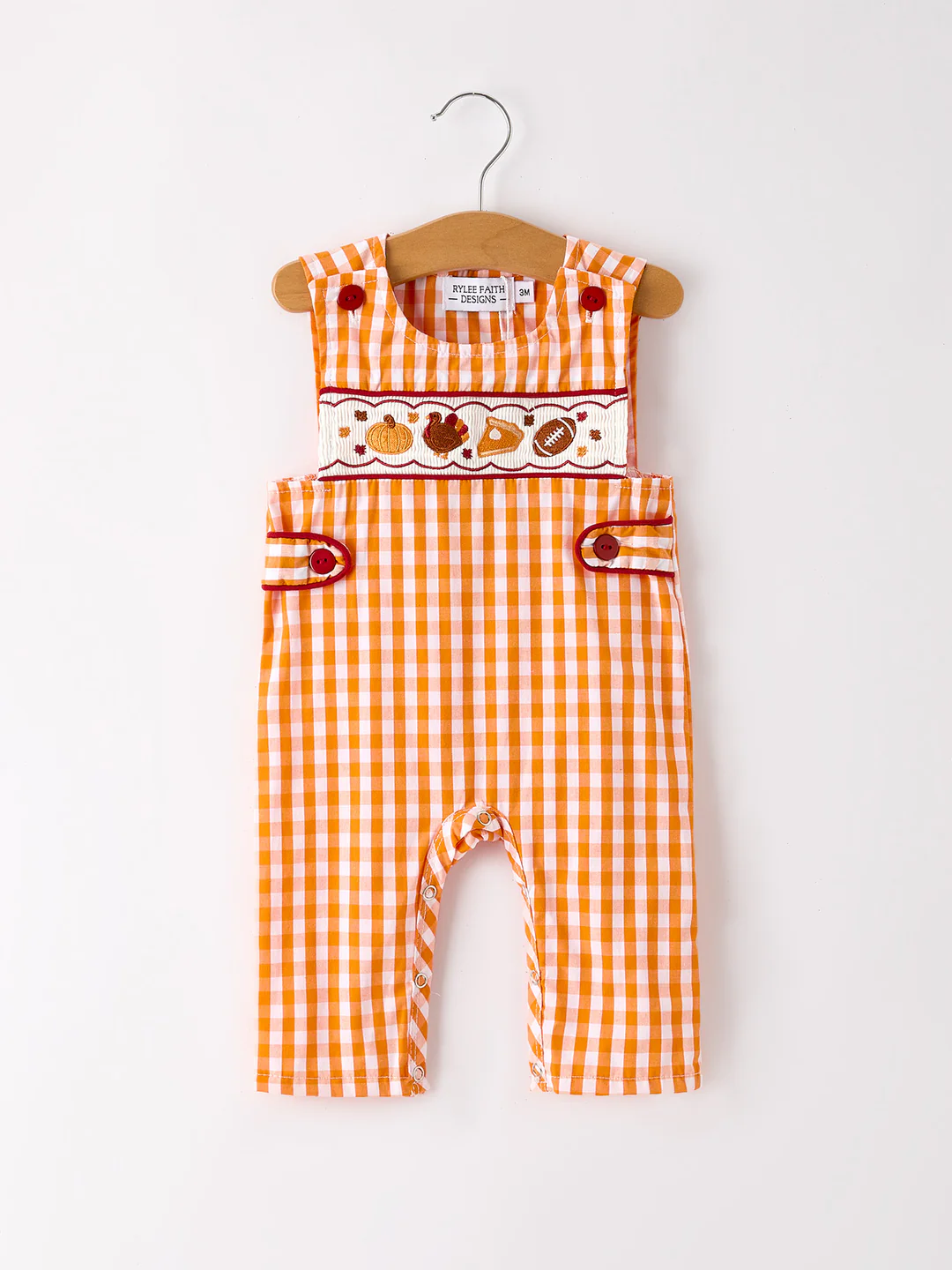 Toddle kids Thanksgiving turkey romper